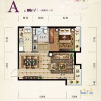 保利·罗兰香谷-中式古典-一居室