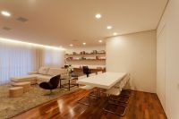 淡白简欧风格家装书房效果图