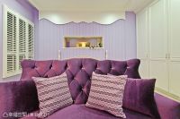 缤纷田园风格卧室效果设计图