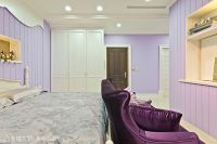 缤纷田园风格卧室效果设计图