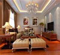 丰台区丽泽景园135平简欧三居