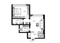 9.3万打造高尚古典新中式一居室