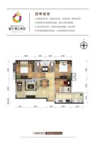 富力惠兰美居~中式风格~三居