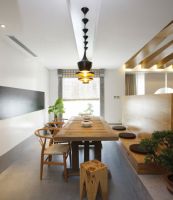 简单日式风格家装隔断图