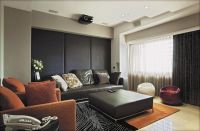 清雅欧式风格家装沙发背景墙效果图