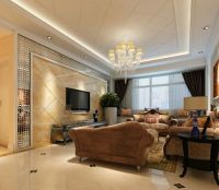 简欧风格的金科廊桥水岸