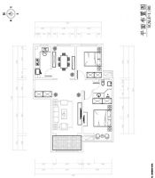 简欧风格的金科廊桥水岸
