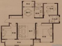 绿地中央广场·云谷 地中海风-两居室