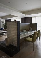 开阔美式玄关效果图