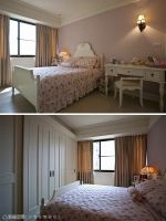 甜蜜乡村田园风格餐厅效果图