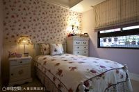 甜蜜乡村田园风格餐厅效果图