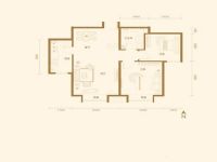 领秀慧谷二居北欧风