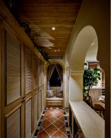 原始地中海风格家装过道效果图片设计