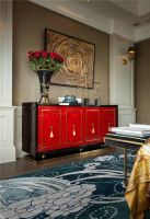 唯美新古典家装过道效果图