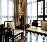 中式传统别墅效果图