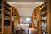 美式现代家居隔断效果图