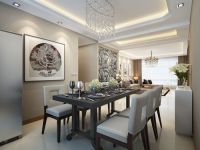 北京实创装饰北京怡园三居现代简约风