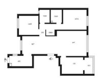 北京实创装饰北京怡园三居现代简约风