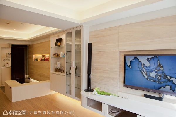 裸色北欧背景墙图