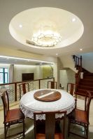 中式别墅住宅卧室效果图