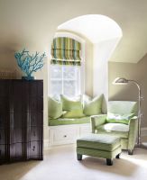 色彩炫耀主义的田园风格家装主卧效果图