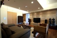 简约中式风住宅效果图