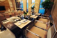 轻雅四居室家装餐厅设计效果图