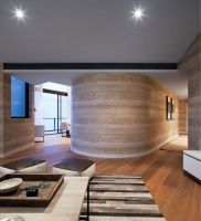 木色原味美式风格橱柜效果图