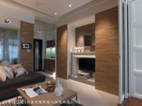 现代轻古典背景墙图