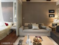 现代轻古典背景墙图