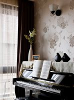 恬静优雅的北欧客厅设计图