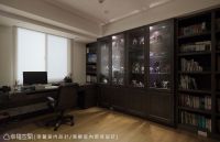 美式休闲居家客厅图