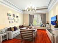 金隅花石匠-90平米两居现代简约风格效果图