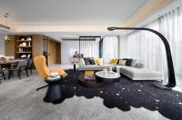 现代创意感家装背景墙效果图