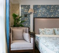 田园简欧式家装背景墙效果图