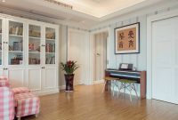 田园简欧式家装背景墙效果图