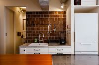 日式公寓家装隔断效果图