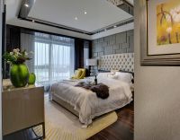 细腻的新古典风格卧室效果图