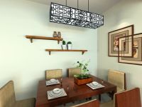 公园6号-105平三居中式古典风格案例效果图