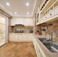 唯美欧式风格三居室效果图