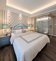 唯美欧式风格三居室效果图