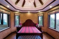 华贸城珀金墅340平美式地中海风格