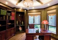 华贸城珀金墅340平美式地中海风格