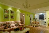 保利中央公园-田园风格-二居室