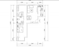 泰和园三里-田园风格-二居室