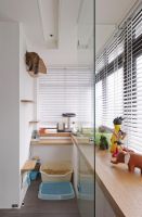 简约白皙电视背景墙效果图