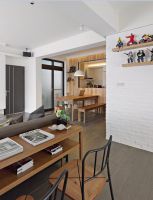 简约白皙电视背景墙效果图