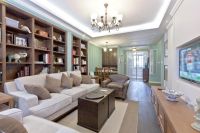 清新美式玄关设计效果图