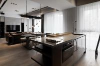 现代美式家装设计过道效果图