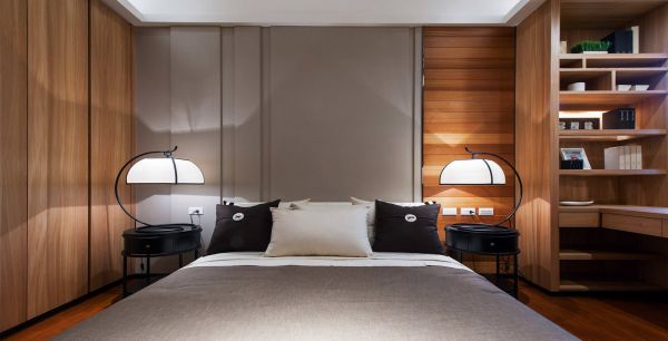 中式典雅设计卧室家装效果图